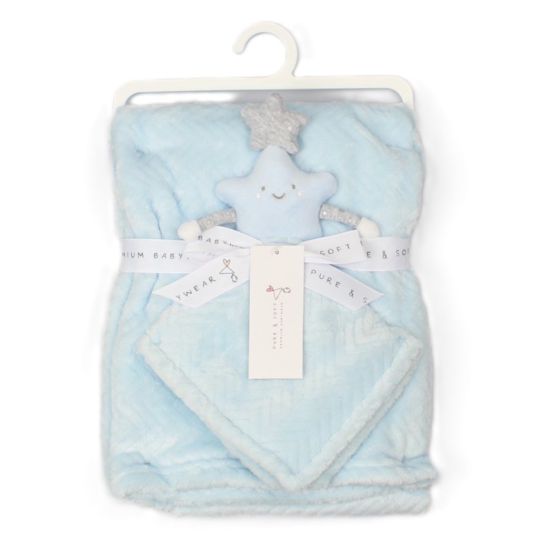 Windeltorte Kuschelfreund Stern blau