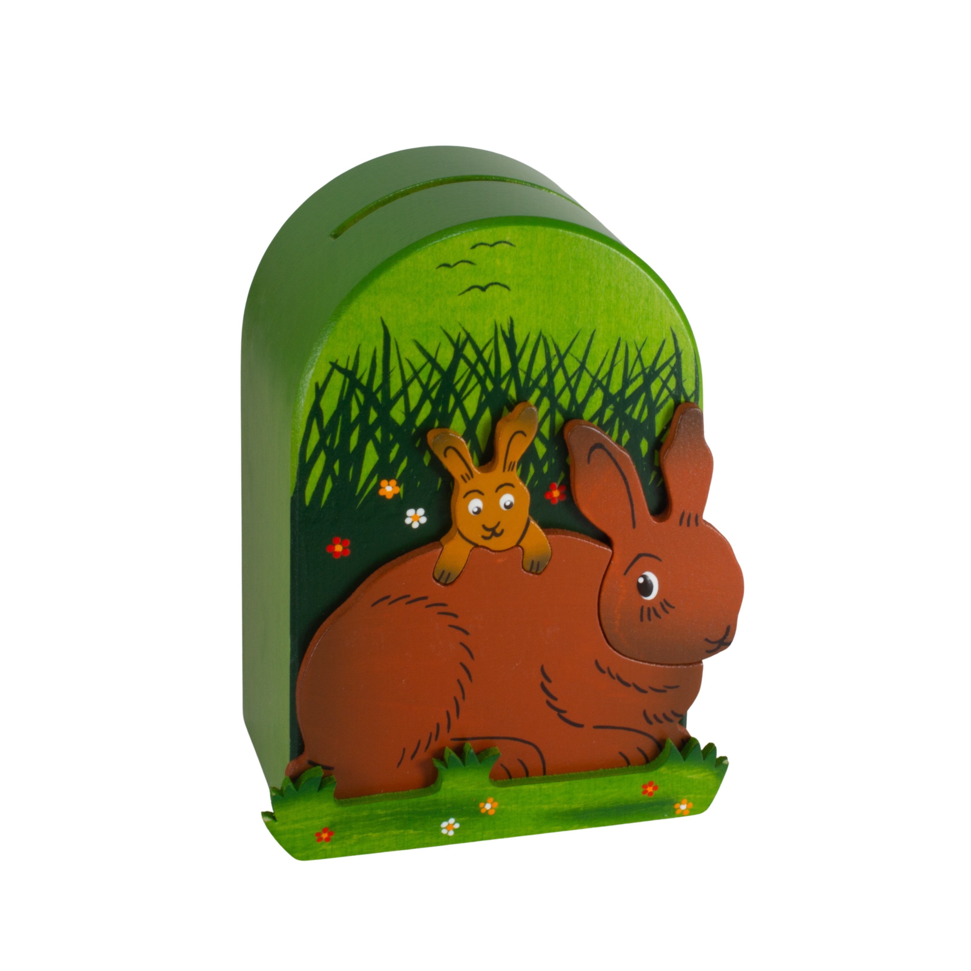 Spardose (Kässeli) Hase Weizenkorn
